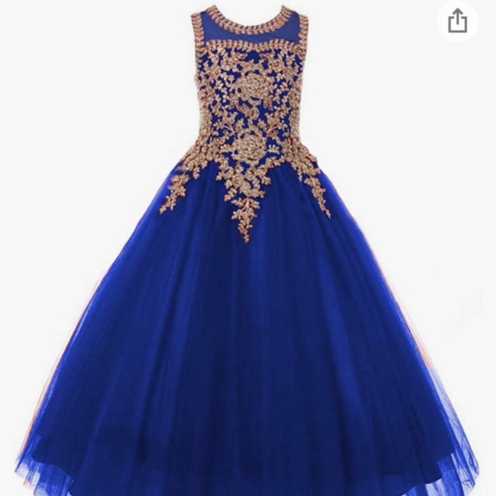 Size 4 girls pageant dress